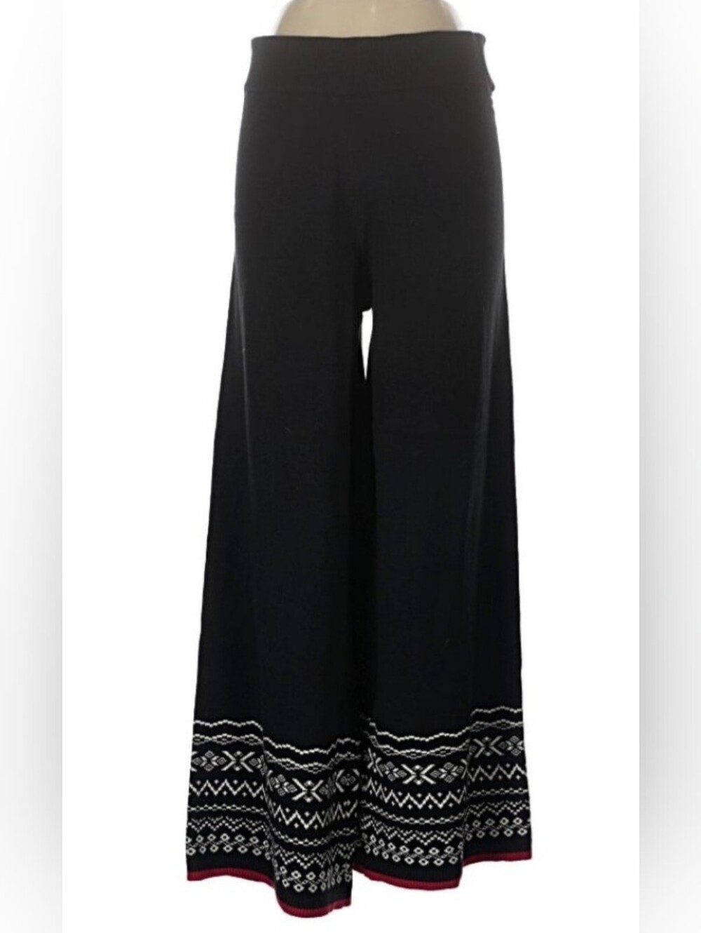 LOU & GREY Black Wide Leg Palazzo Pants - Picture 2 of 5